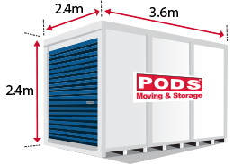 PODS moving and storage container MEDIUM