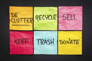 Donate Declutter and sell unwanted items