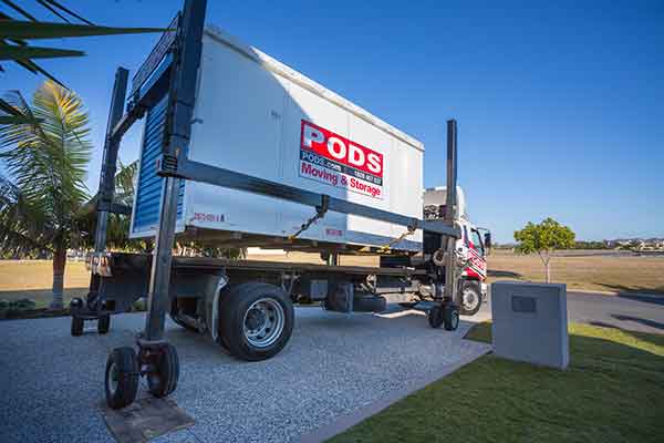 We deliver the container right to your front door...