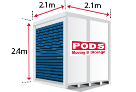 PODS small moving and storage container