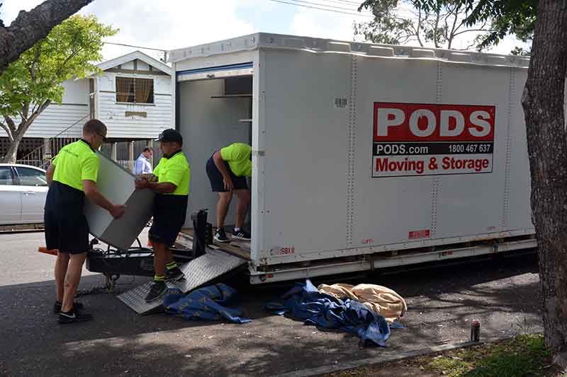 Nundah Cottages renovation storage