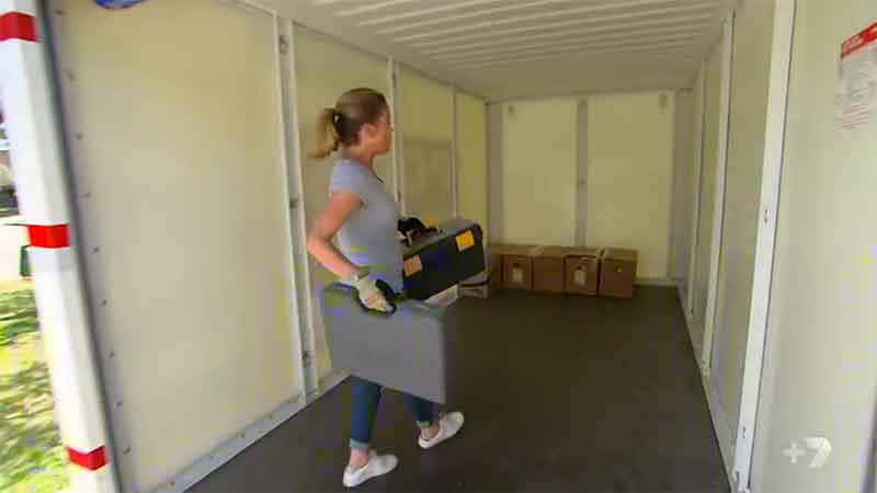 Better Homes and Gardens home makeover with a PODS container 02