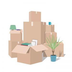 Moving containers make packing easy