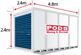 PODS moving and storage container LARGE