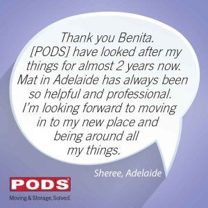 PODS have looked after my things for almost 2 years now