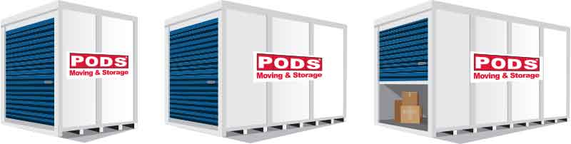 PODS containers sizes