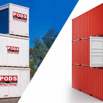 shipping container or POD